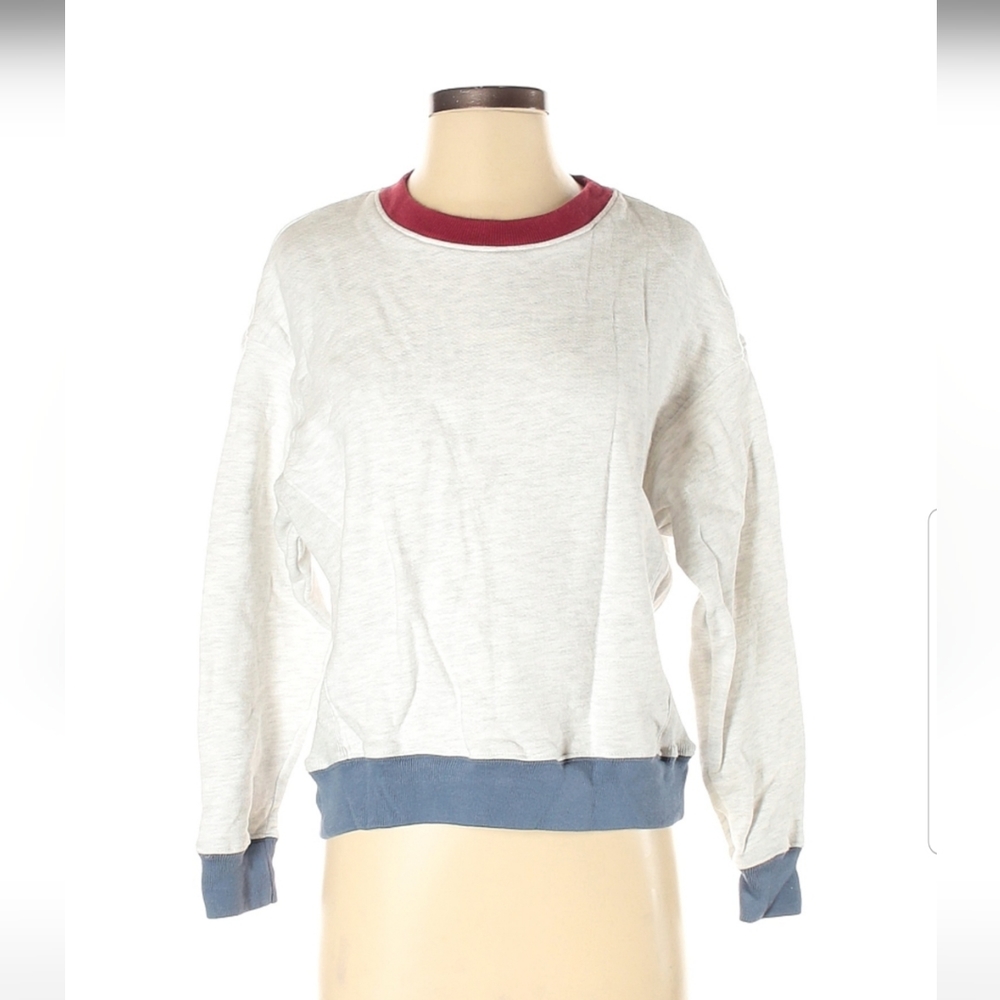 Sundry Colorblock Crew Neck Sweatshirt